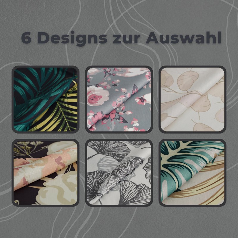 ESSEX - Stems Tablecloth 145 x 220 cm, 100% Polyester,