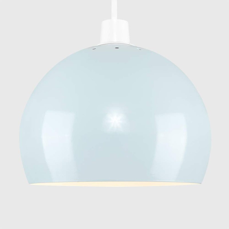 MiniSun - Mini Retro Gloss Pale Blue Arco Style Dome