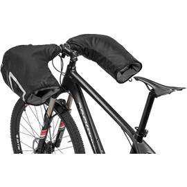 ROCKBROS Bike Handlebar Mittens Extreme Cold Weather Mountain Commuter MTB Fat Bike Bar Covers Cyclist Pogies Mittens