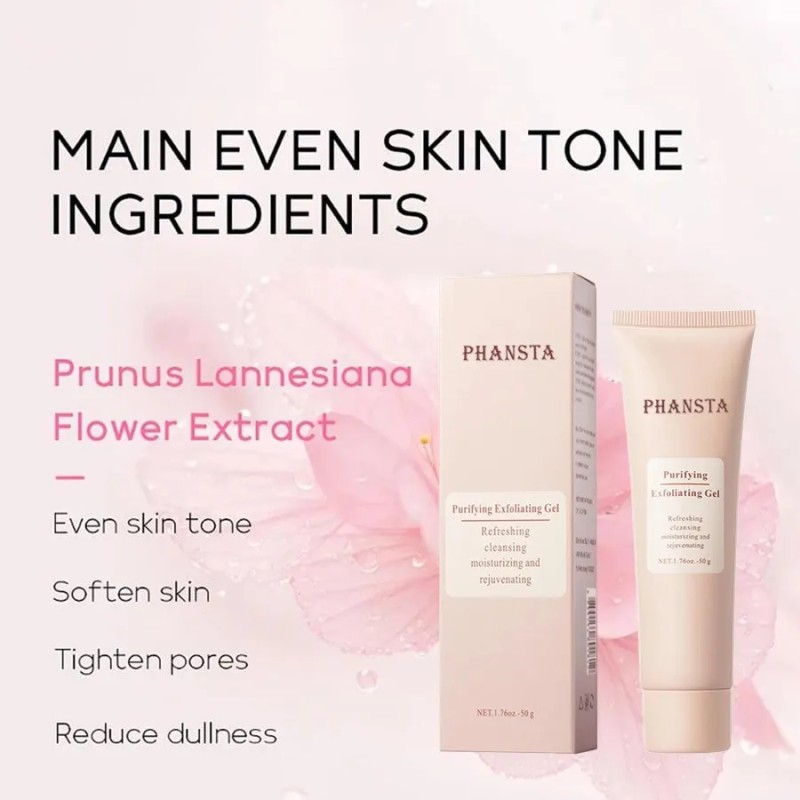 Quarxeri Purificante Exfoliante, Gel Exfoliante Avanzado 2pc Blanco