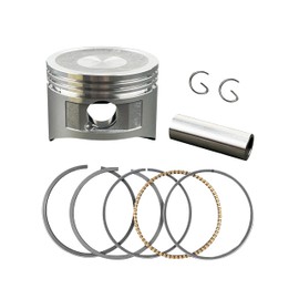 YAMAKATO 68mm Piston Kit 0.570 for Honda 196cc GX200 Coleman Ct200u Bt200x With Piston Rings and Wrist Pin Set 68mm 2.678" 6.5HP 5.8hp 4.3 KW 3600 rpm