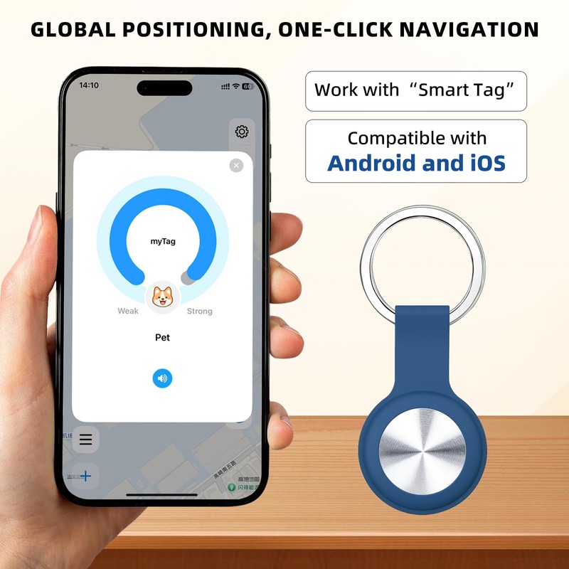 Tracker for Pets and Vehicles, Smart Dog and Cat Tracker
