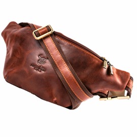 MATADOR Echt Leder Bauchtasche Gürteltasche für Damen und Herren Hüfttasche Outdoor Groß Handytasche Sport Laufgürtel Umhängetasche Geldgürtel für Camping Wandern Fitness Fahrrad Geschenke