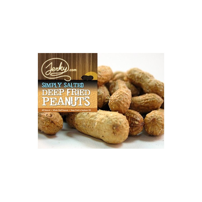 Jerky.com Deep Fried Peanuts Salted 3 Pack - Salted Peanuts