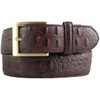 BELTINGER Belt with Golden Belt Buckle and Crocodile Embossed 4