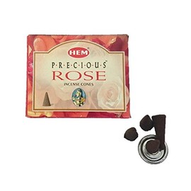 HEM Incense Precious Rose Cones Set of 3