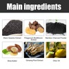 Black Hair Soap Nourishing Hair Repair Cleansing Moisturizing Soap:_55g-2pcs