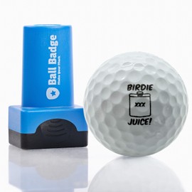 HODL 21 Ball Badge - Golf Ball Stamp (The Golf Series), Self-Inking Golf Ball Stamper, Golf Ball Marker, Reusable Golf Ball Marking Tool to Identify Golf Balls - Reusable Ink Stamp