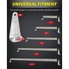 AKD Part LED Light Bar Side Mounting Brackets Kit Heavy