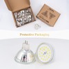 DiCUNO MR16 LED Bulbs Dimmable Daylight White 6000K 50W Halogen