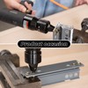 EROSHAK Pneumatic Rivet Nut Gun 3/8, 1/2 Self-Locking Head Gun