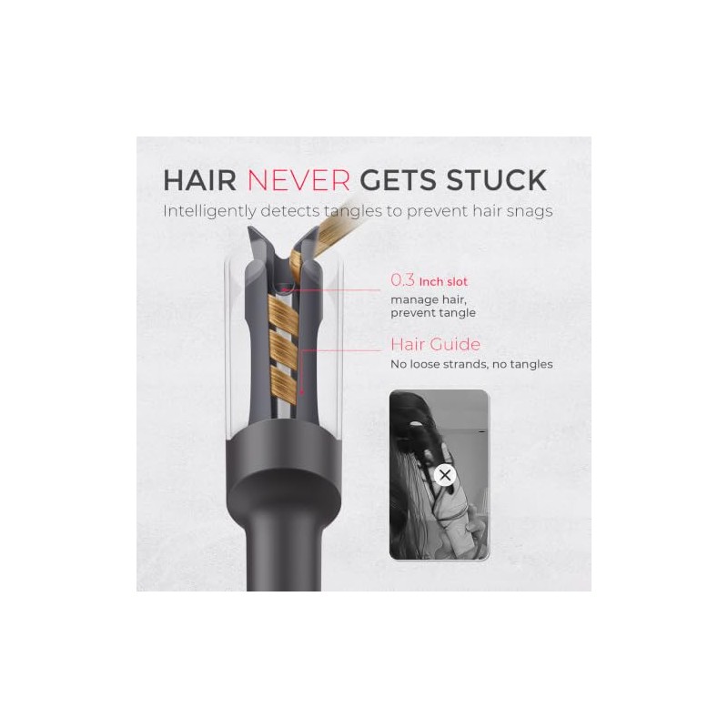 TYMO Automatic Rotating Curling Iron - TYMO CURLPRO Beach Waves