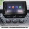 Center Console Display Screen Equipment Carbon Fiber Dashboard Trim Compatible