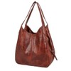Hobo Bags for Women Soft Vegan Leather Shoulder Handbag Fashion