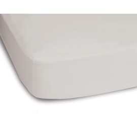 Effortless Bedding Fitted Bottom Sheet with New Elastic Grip 4 Corner Straps for Adjustable Beds Certified 100% Egyptian Cotton (Extra Long Staple) 500 TC Sateen Weave (L.Gray, Full)