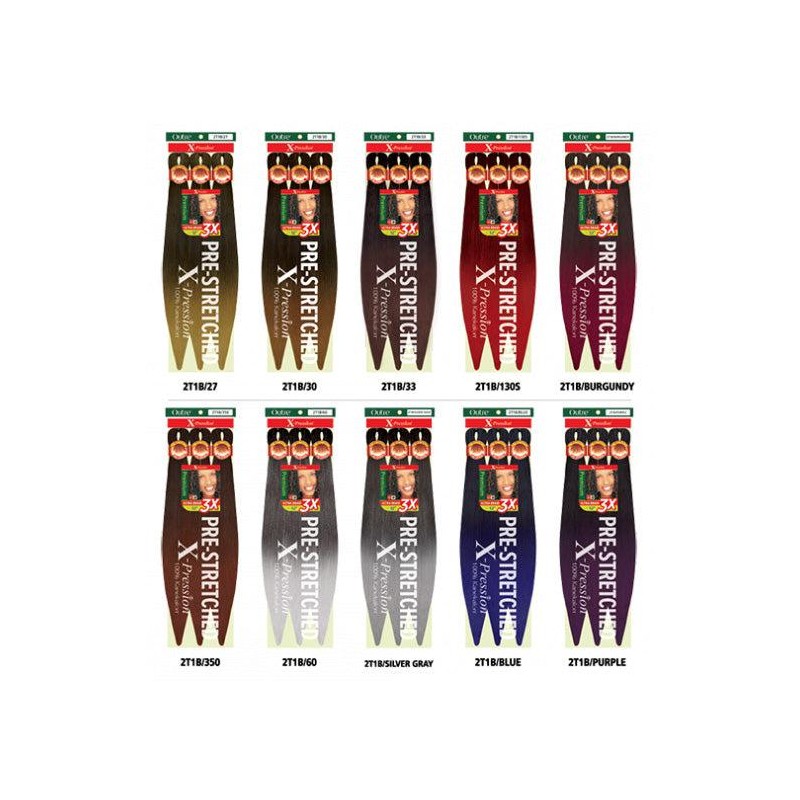 Outre Xpression Synthetic 3X ULTRA BRAID - 52" - Color: