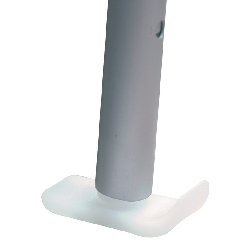 Drive Medical 10110 Walker Wheel Ski Glides, White