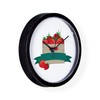 CafePress Crate of Strawberries 10" Wall Clock for Livingroom, Kitchen,