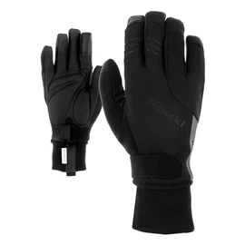 Roeckl Villach 2 Winter Cycling Gloves Long Black 2023: Size: 8.5