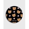 Dot love and bear-black (mirror) / Dot love and bear-black(거울)