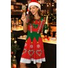 For G and PL Christmas Xmas Womens Short Sleeve Printed