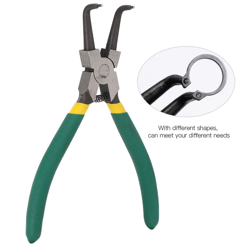 4Pcs Circlip Pliers Set Snap Ring Plier Mini Internal External