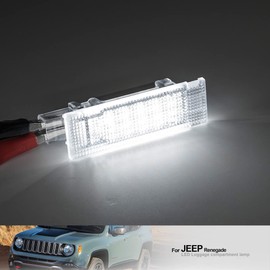 NSLUMO LED Courtesy Boot Light for Je.ep Renegade Cherokee KL 2015-2021 Canbus LED Trunk Lamps, Glove Box, Boot Lighting