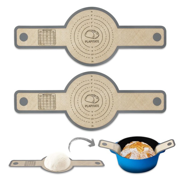 PLAPITATE Silicone Bread Sling for Dutch Oven Liners, Non Stick
