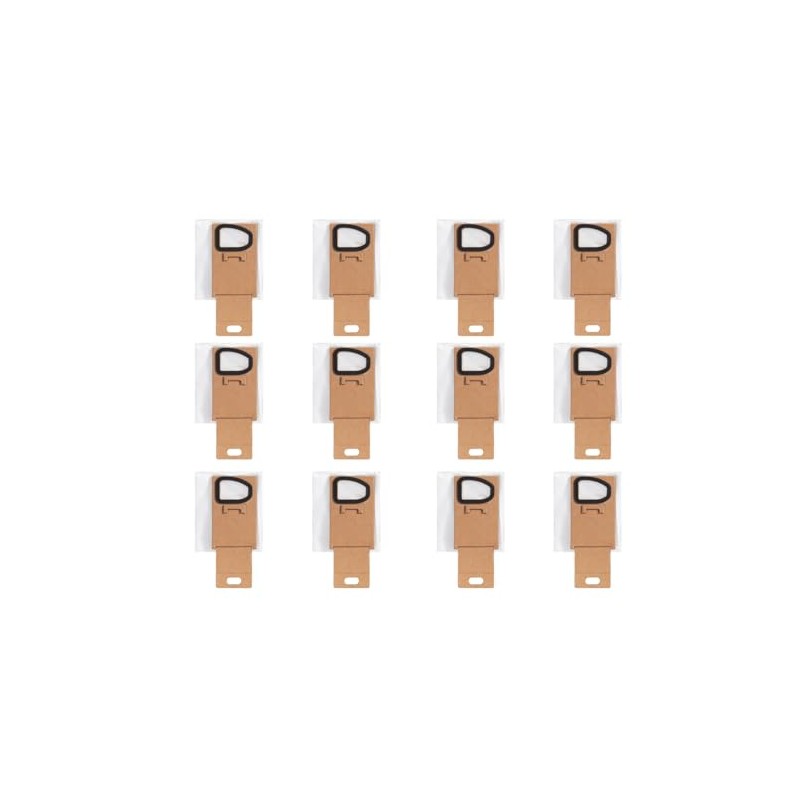 Roborock SCCD01RR Disposable Dust Bag (12 Pieces) Compatible with H5