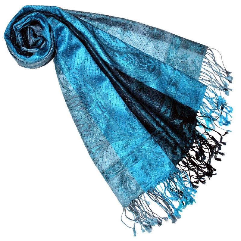 Lorenzo Cana Luxury Men's Scarf Scarf Jacquard Woven 100% Silk