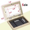 Toner Depot 2 Pack 4x6 Picture Frame, Quick-Change Photo Storage