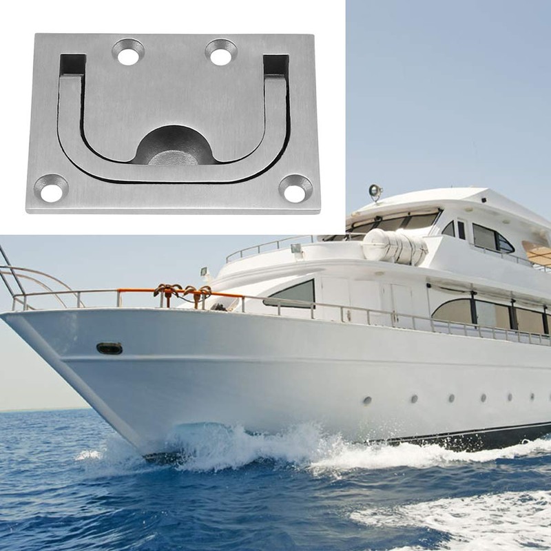 UBERMing 2 Pack Boat Flush Hatch Stainless Steel Marine Handle