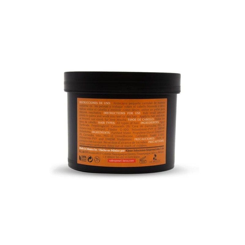 MEL BROS CO. - Matte Styling Pomade - Pomada acabado