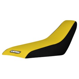 Enjoy Mfg Seat Cover - Compatible Fit for Honda 1999-2007 TRX 400EX TRX 400 EX TRX400 Quad - Black Side Standard #203 (Black Sides/Yellow top Standard)