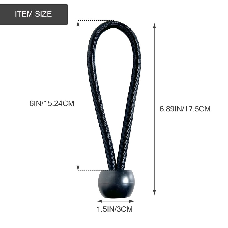 Trampoline Replacement Bungees Cords, Bungee Cords for Trampoline, 15 PCS