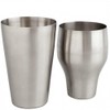 COCKTAIL7 Paris French Cocktail Shaker Continental 50cl Brushed Stainless Steel