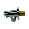 Wall Connection Elbow with Shower Holder Holder, Chrome, 1/2 Inch,
