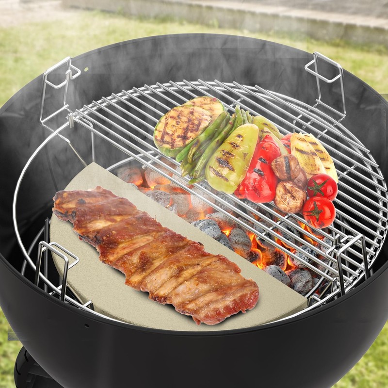 Charkettle Cooking Grate System Kit, Stainless Steel Multi-Level Base Rack