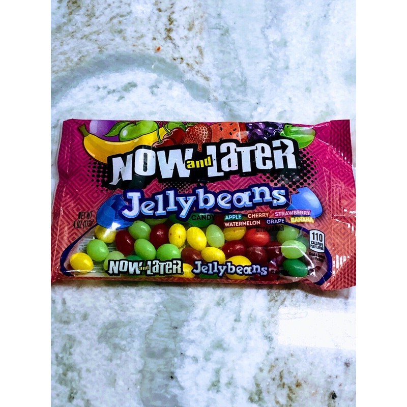NOW AND LATER Jelly Beans 4 oz. Fruit Basket Easter