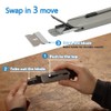 Nova 2 in 1 Scraper Utility Knife with Extra10 Metal