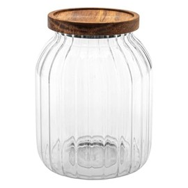 5five Harmony Preserving Jar 2L Glass and Acacia