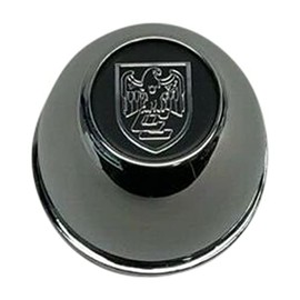 Center Line Wheels Bullet Style Chrome Snap in Wheel Center Cap C8538 3.3 Inch Overall