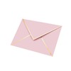 A7 Envelopes - V Flap Foil Border Luxury Mailing Envelopes