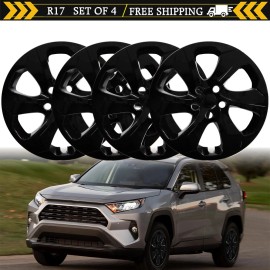 Mayello Set Of 4 Packs 17inch Wheel Hubcaps For 2019-2024 TOYOTA RAV4 Wheel Covers 17''