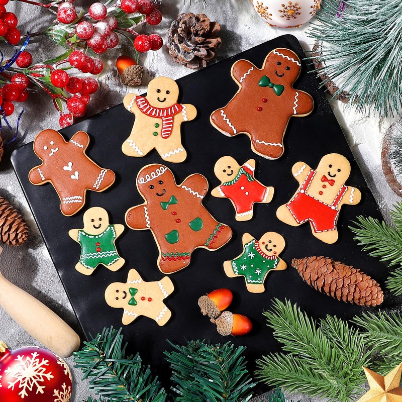 Christmas Cookie Cutters - 18 Pcs Holiday Cookie Cutter Set