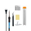 YFFSFDC Soldering Iron Set, Electric Soldering Iron, Temperature Control, 60W/110V,