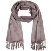 Sakkas 78" X 28" Rayon from Bamboo Soft Solid Pashmina