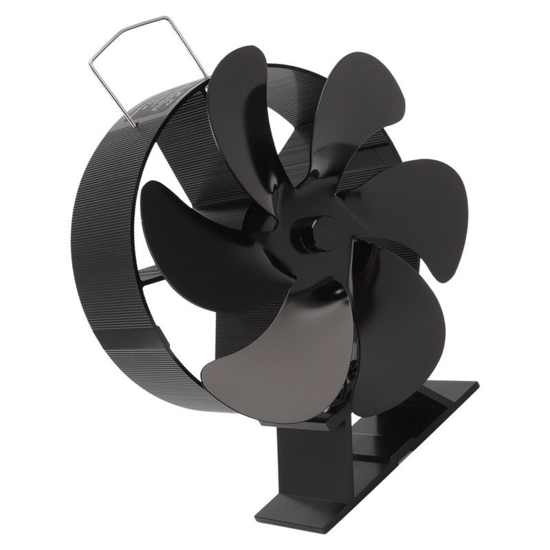 6 Blades Fireplace Fan Thermoelectric Module Wood Stove Fan Heat