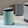 Kela Bin, Metal, Green, one Size