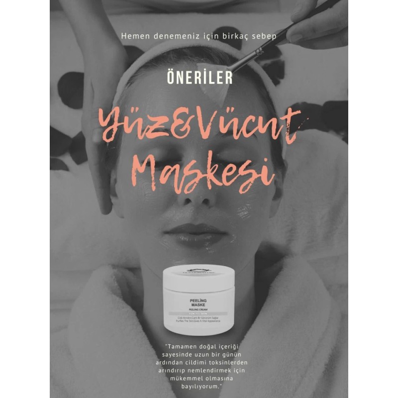 Smooth Touch Face Peeling Mask with Hyaluronic Acid & Cocoa